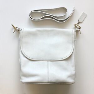 Vintage Coach 4115 Whitney bag White B7G-4115